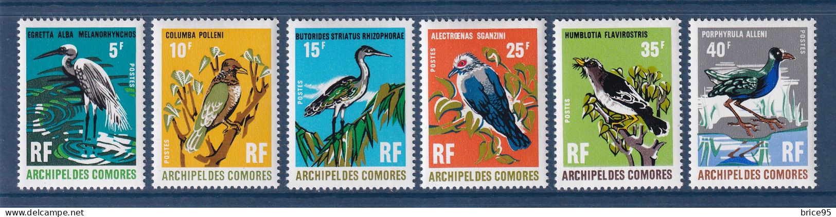 Comores - YT N° 63 à 68 ** - Neuf Sans Charnière - 1971 - Ungebraucht