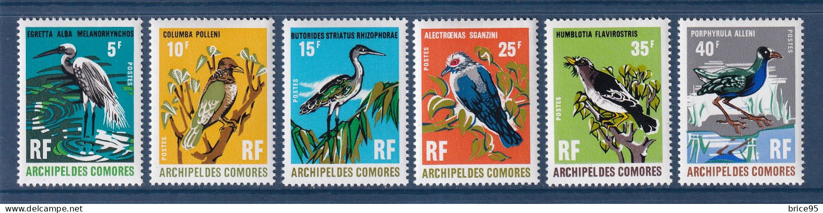 Comores - YT N° 63 à 68 ** - Neuf Sans Charnière - 1971 - Unused Stamps