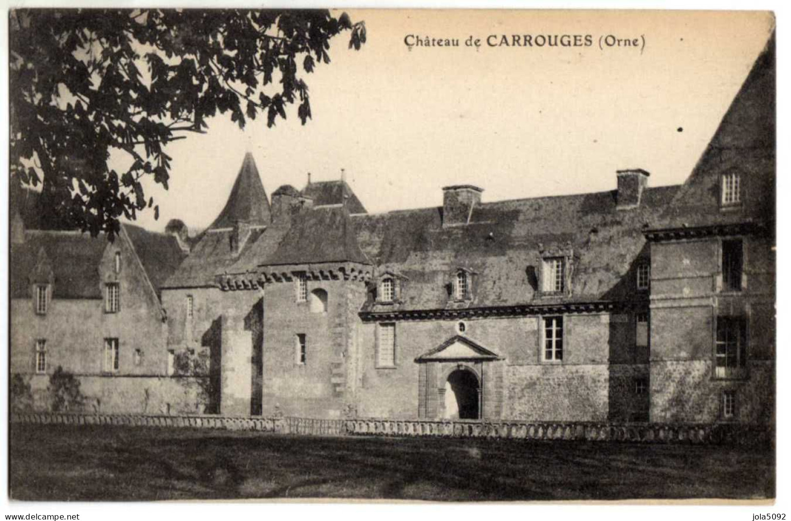 61 - Château De CARROUGES - Carrouges