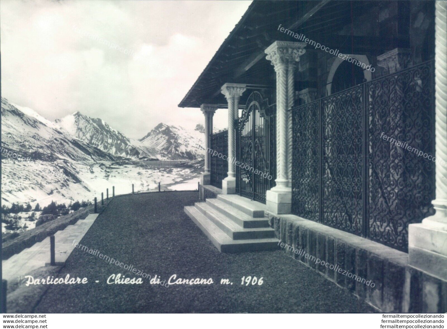 D349 - Cartolina  Provincia Di Sondrio- Particolare Chiesa Di Cancano - Sondrio