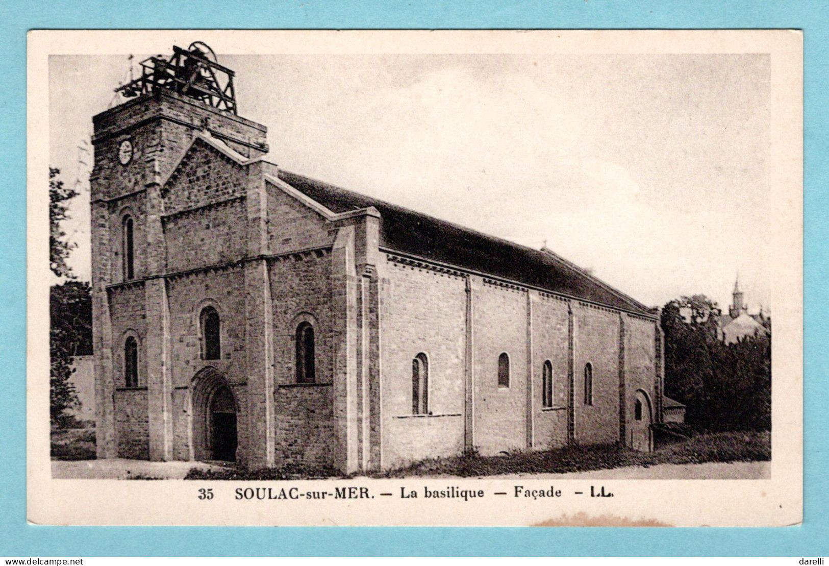 CP 33 - Soulac Sur Mer - La Basilique - Façade - LL - Soulac-sur-Mer