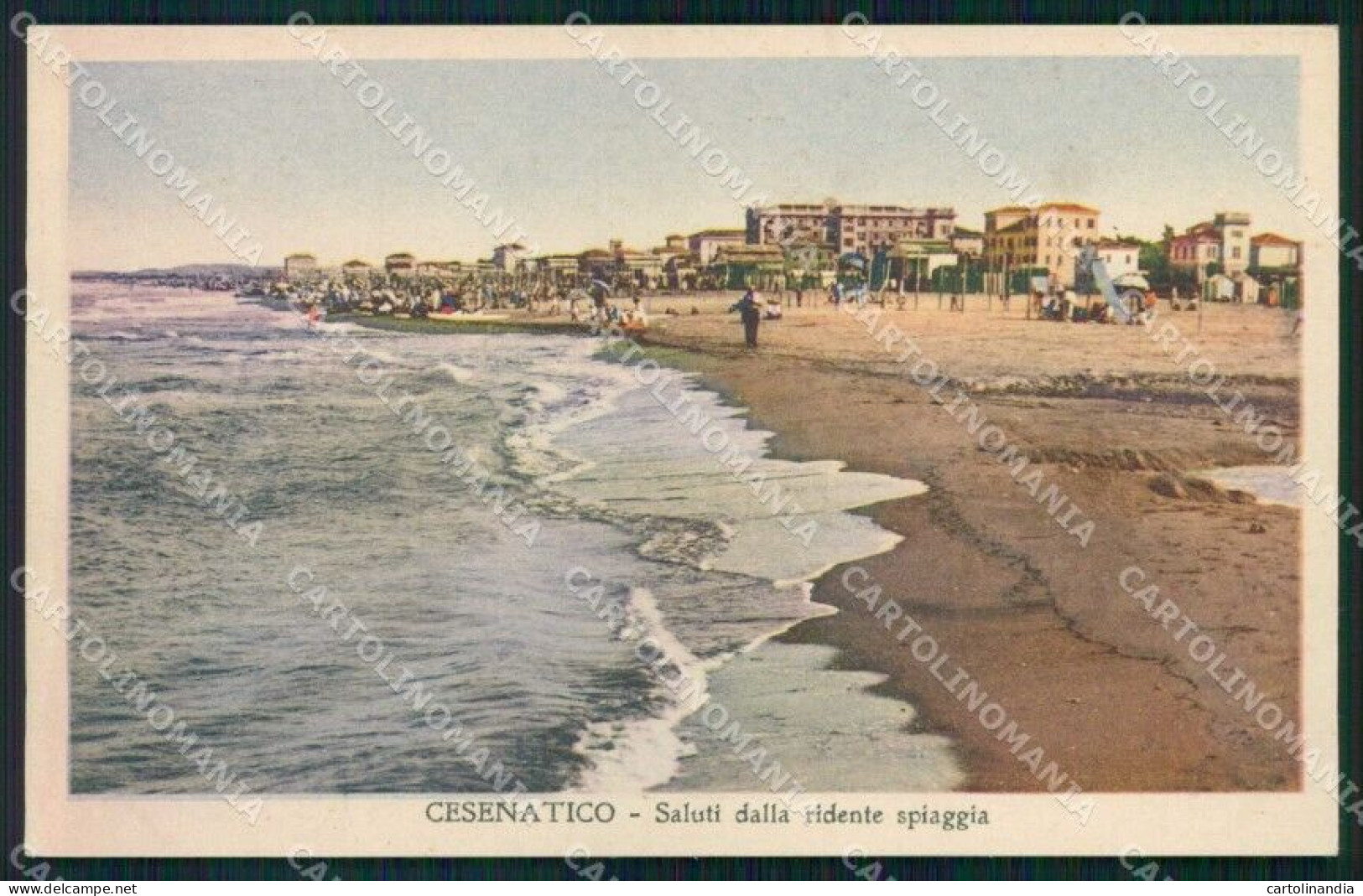 Forlì Cesenatico Spiaggia Cartolina RB6736 - Forli