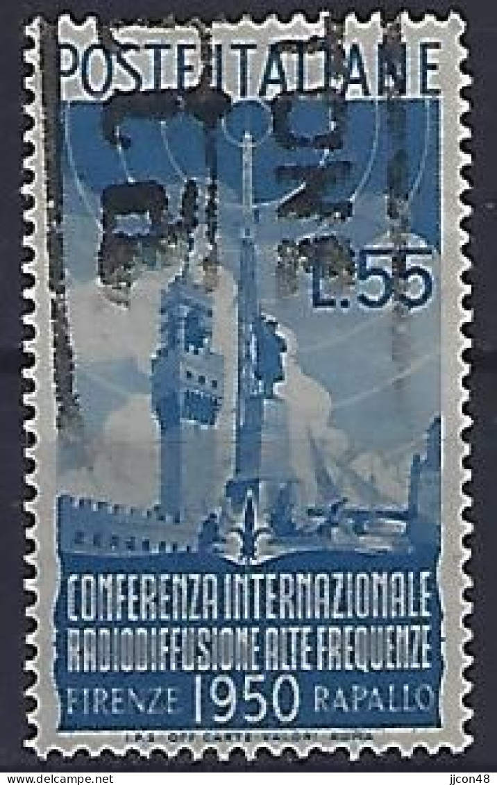 Italy 1950  Radiokonferenz In Florenz (o) Mi.797 - 1946-60: Oblitérés