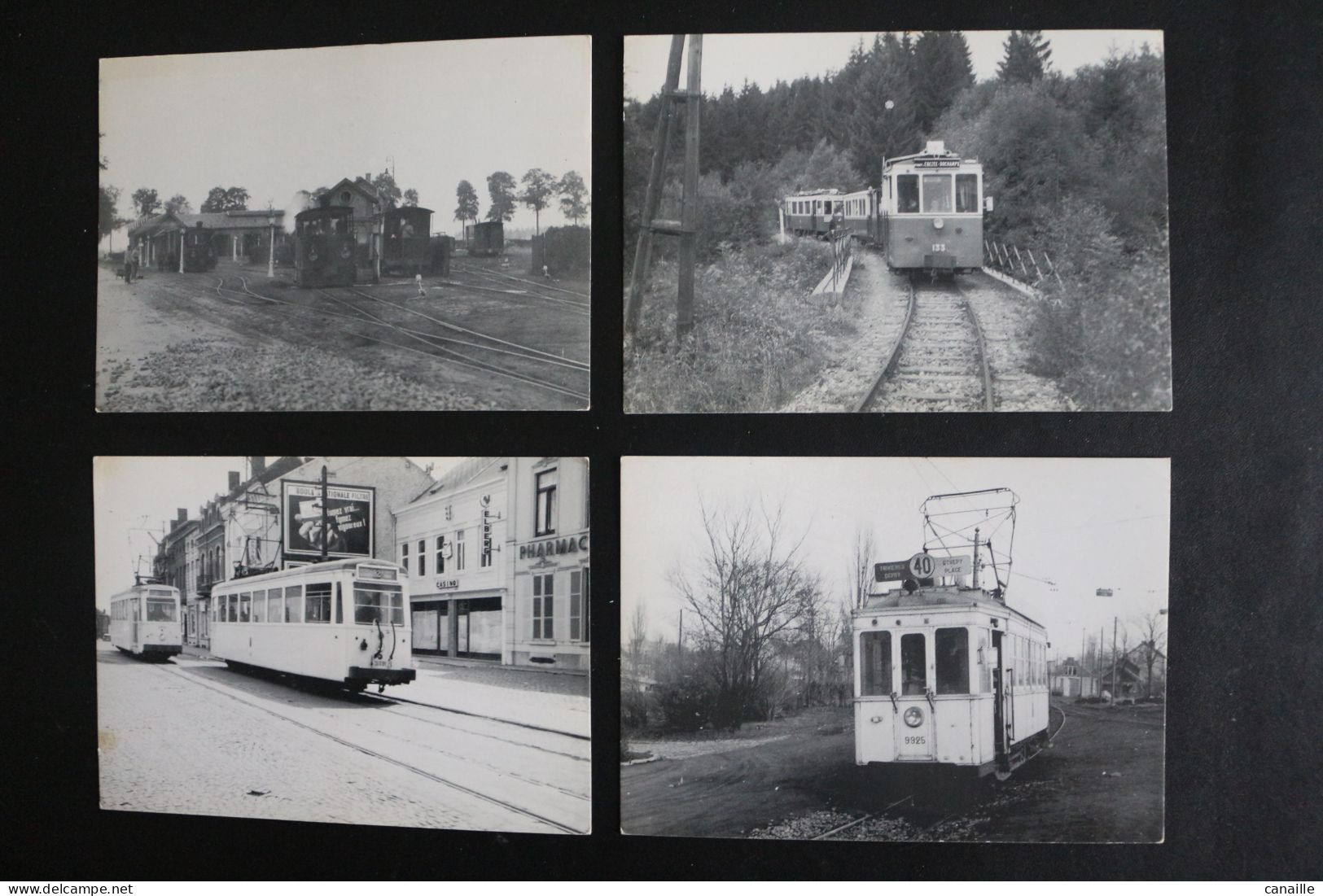 S-C 97 / Lot De 9 Cartes (Tramway Touristique) - Chemin De Fer Touristique De Belgique / Collection J.H  Renard - 1978 - Tram