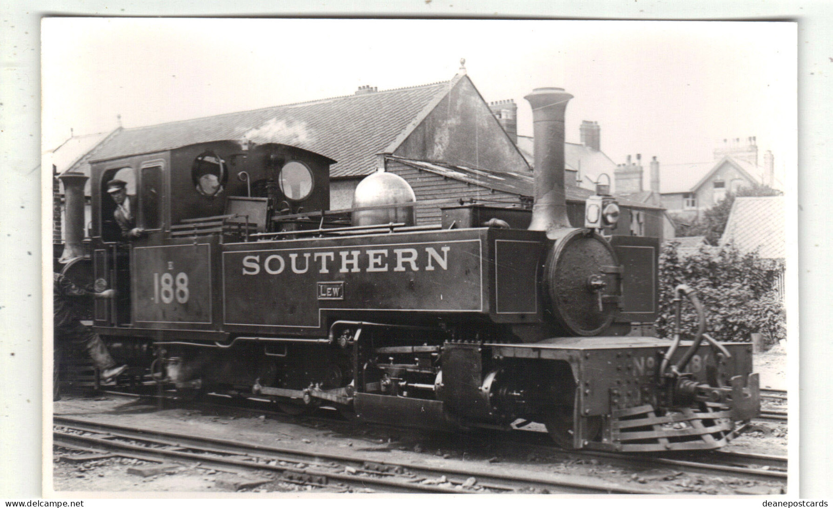 Devon - Lynton & Lynmouth To Barnstaple Railway Views,  Steam Engines, Postcard Size Plain Back - Altri & Non Classificati