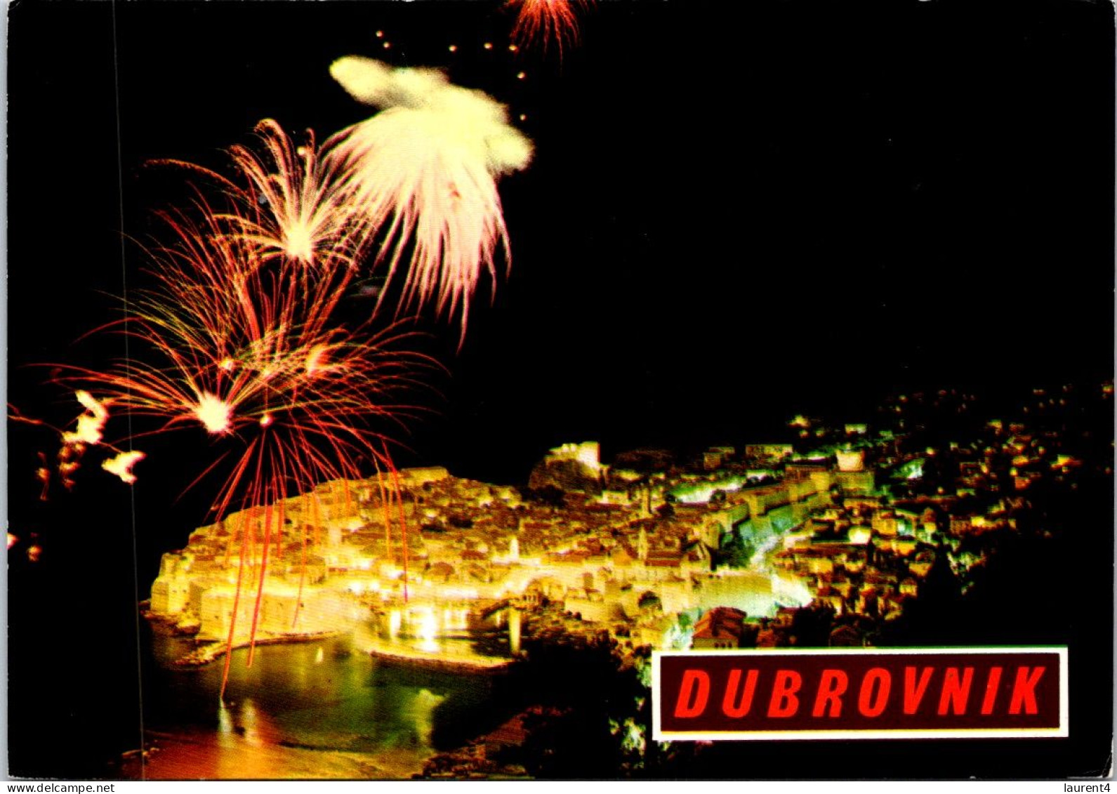 22-4-2024 (2 Z 43) EX Yugoslavia - (now In Croatia) Posted To France - Dubrovnik Firework (UNESCO) - Yougoslavie