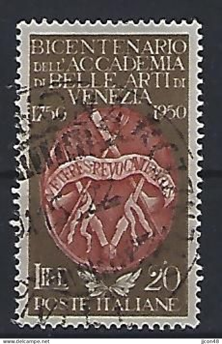 Italy 1950  Akademie Der Schonen Kunste (o) Mi.805 - 1946-60: Oblitérés