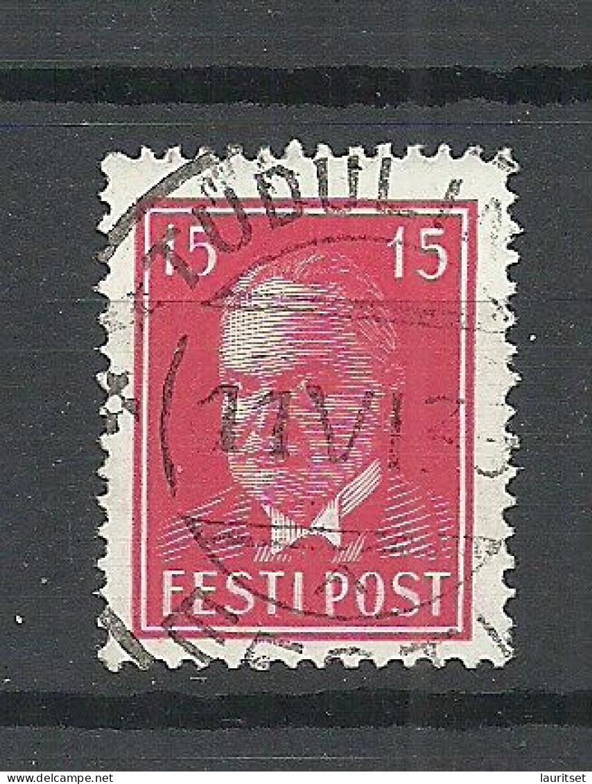 ESTLAND Estonia 1938 O TUDULINN Michel 125 O - Estonie