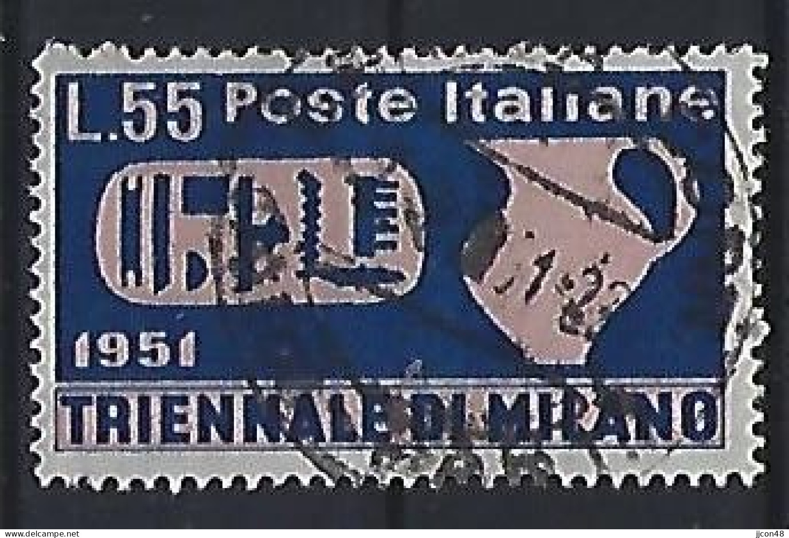 Italy 1951  Triennale Von Mailand (o) Mi.840 - 1946-60: Oblitérés