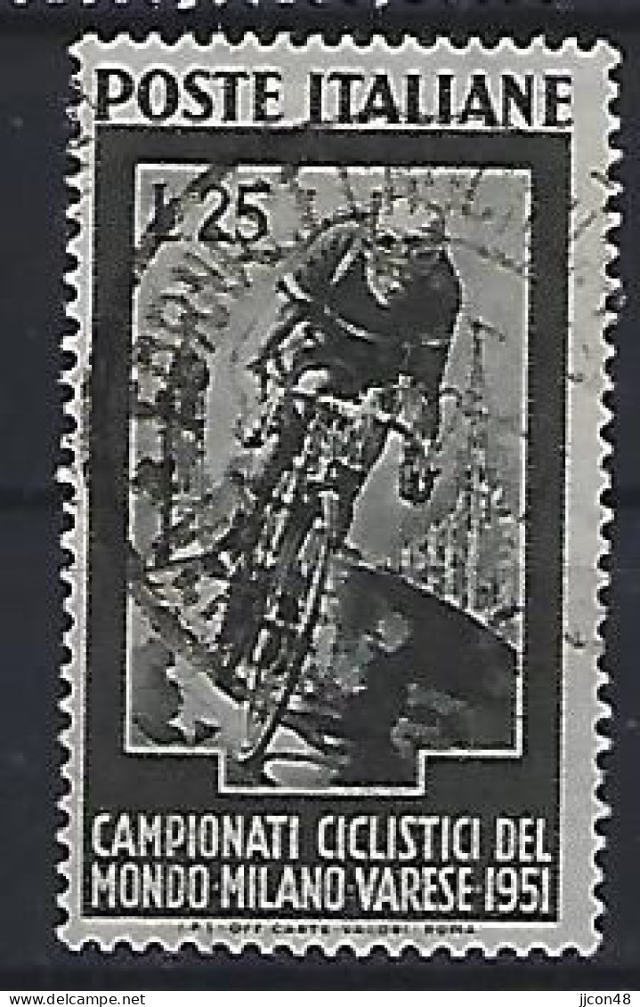 Italy 1951  Radweltmeisterschaften (o) Mi.842 - 1946-60: Oblitérés