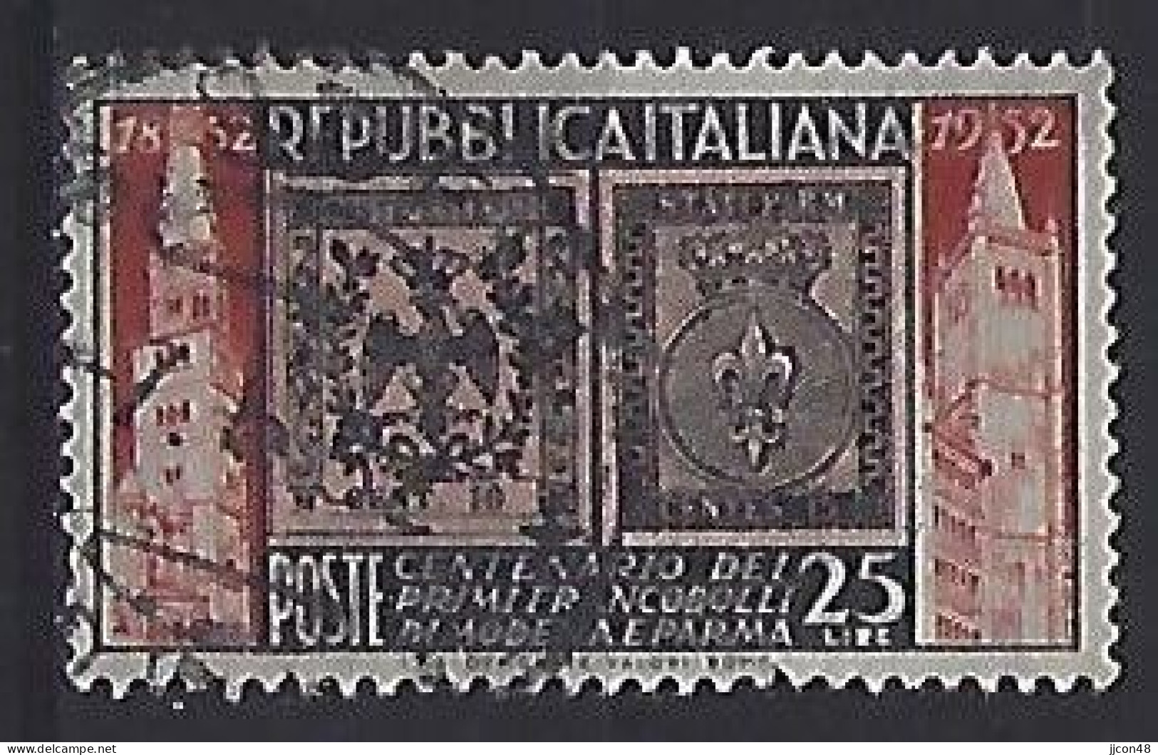 Italy 1952  Briefmarken Von Modena Und Parma (o) Mi.861 - 1946-60: Oblitérés