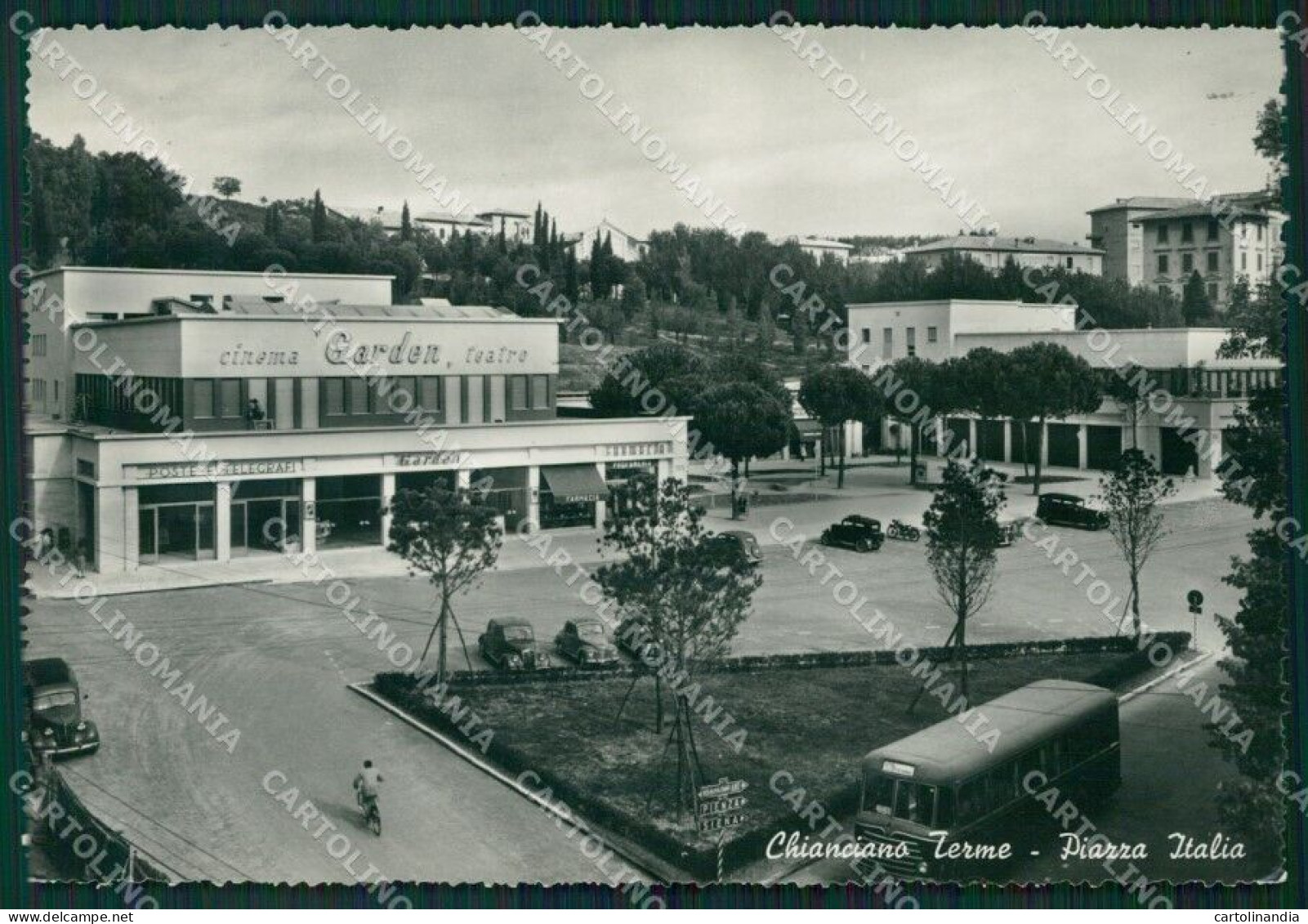 Siena Chianciano Terme Cinema Corriera Foto FG Cartolina ZK1504 - Siena