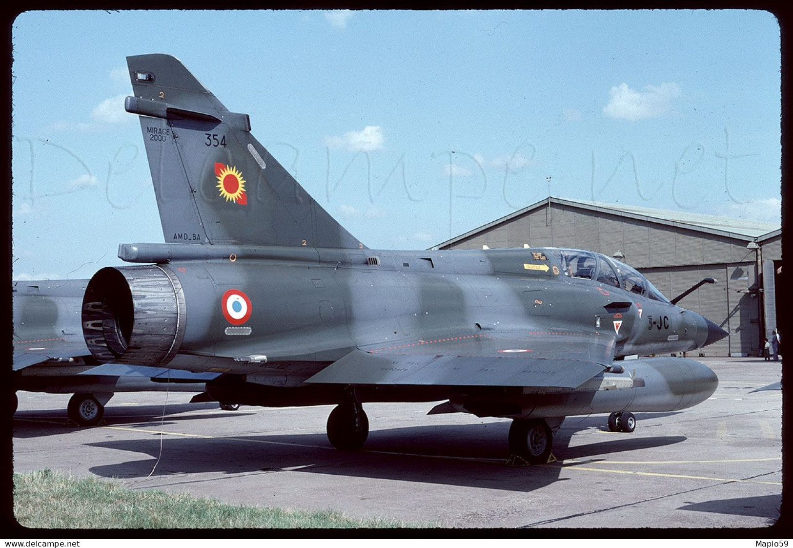 Diapositiva/Slide/Diapositive 35 Mm French AF Mirage 2000NK2 354 3-JC 1992 (R0025) - Aviazione