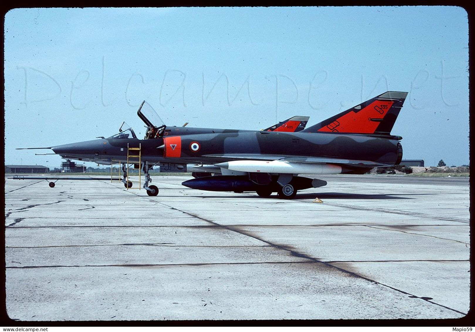 Diapositiva/Slide/Diapositive 35 Mm French AF Mirage 3R 335 1993 (R0083) - Fliegerei