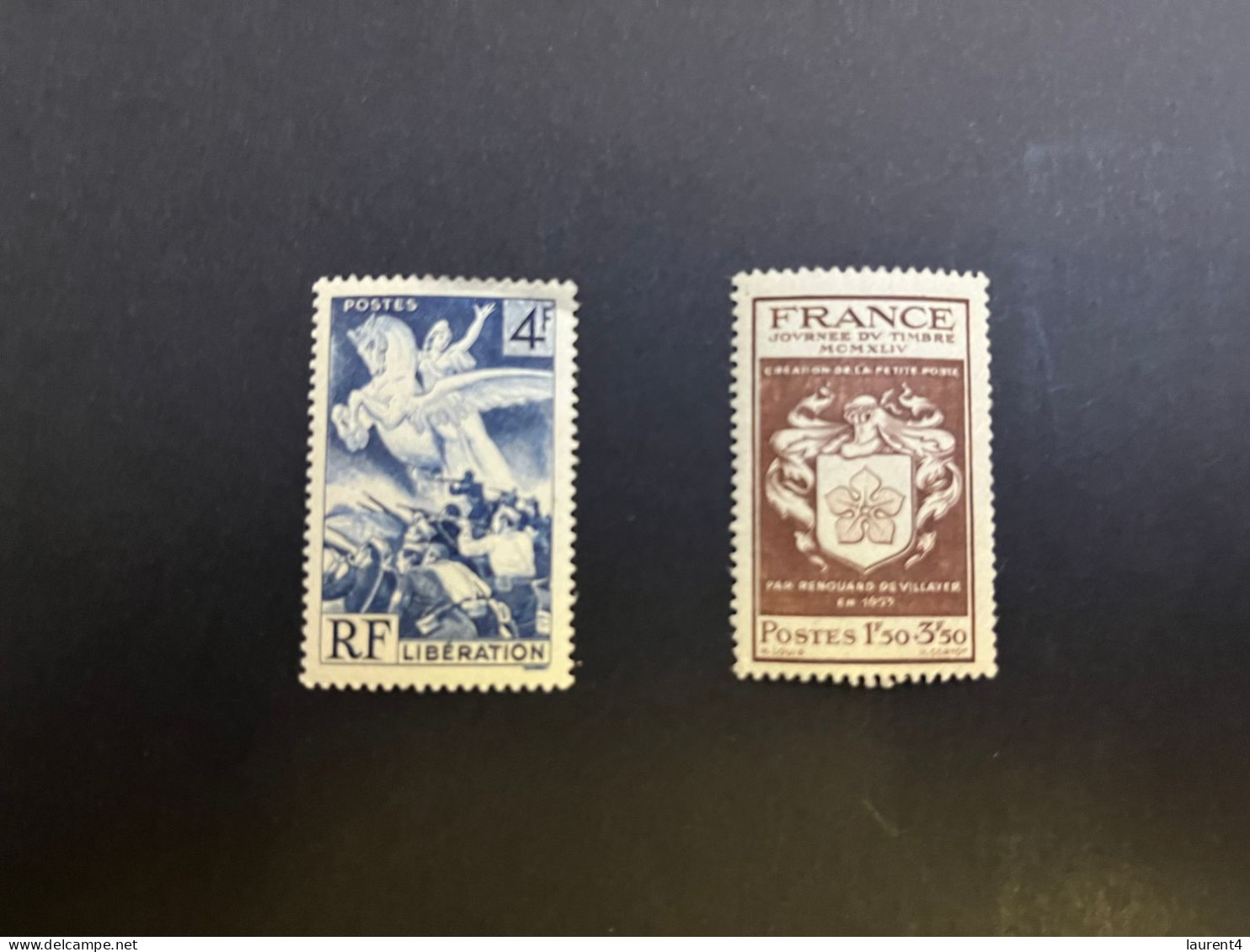20-4-2024 (stamp) 2 Mint Stamp - FRANCE - - Ongebruikt