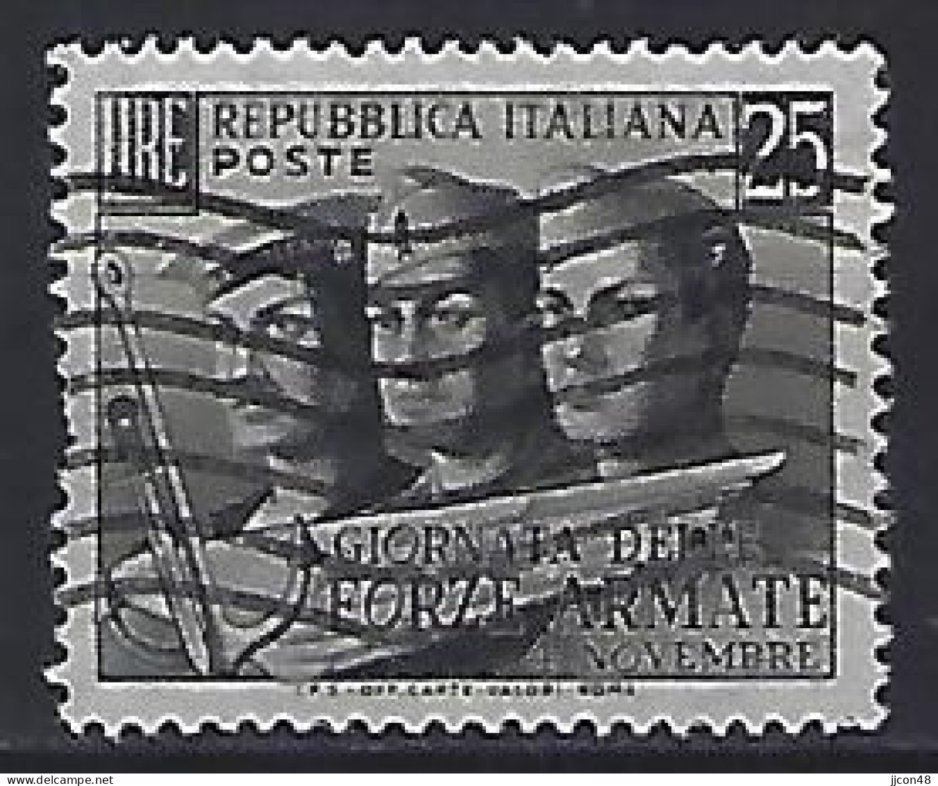 Italy 1952 Tag Der Italienischen Armee (o) Mi.872 - 1946-60: Oblitérés