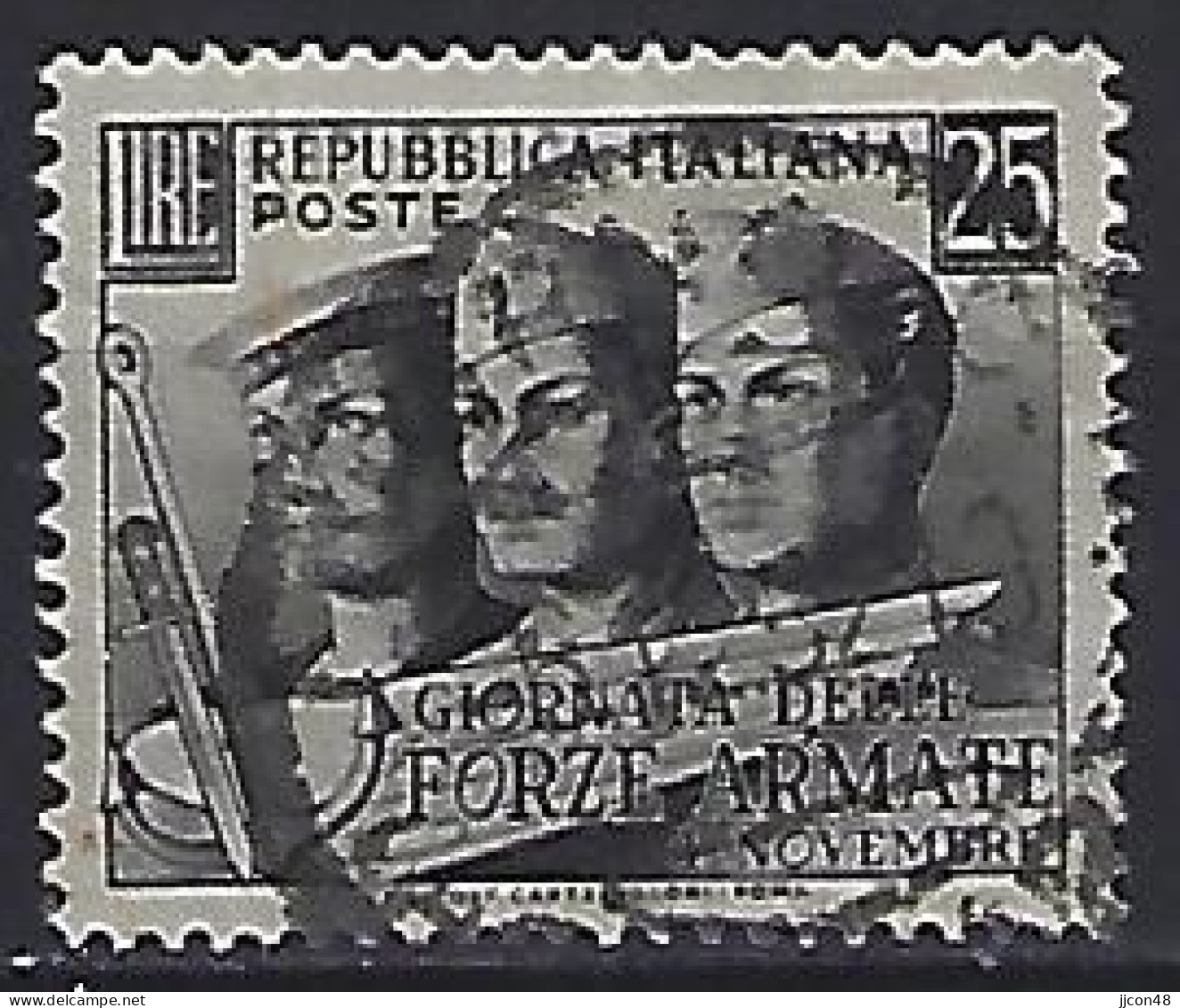 Italy 1952 Tag Der Italienischen Armee (o) Mi.872 - 1946-60: Oblitérés