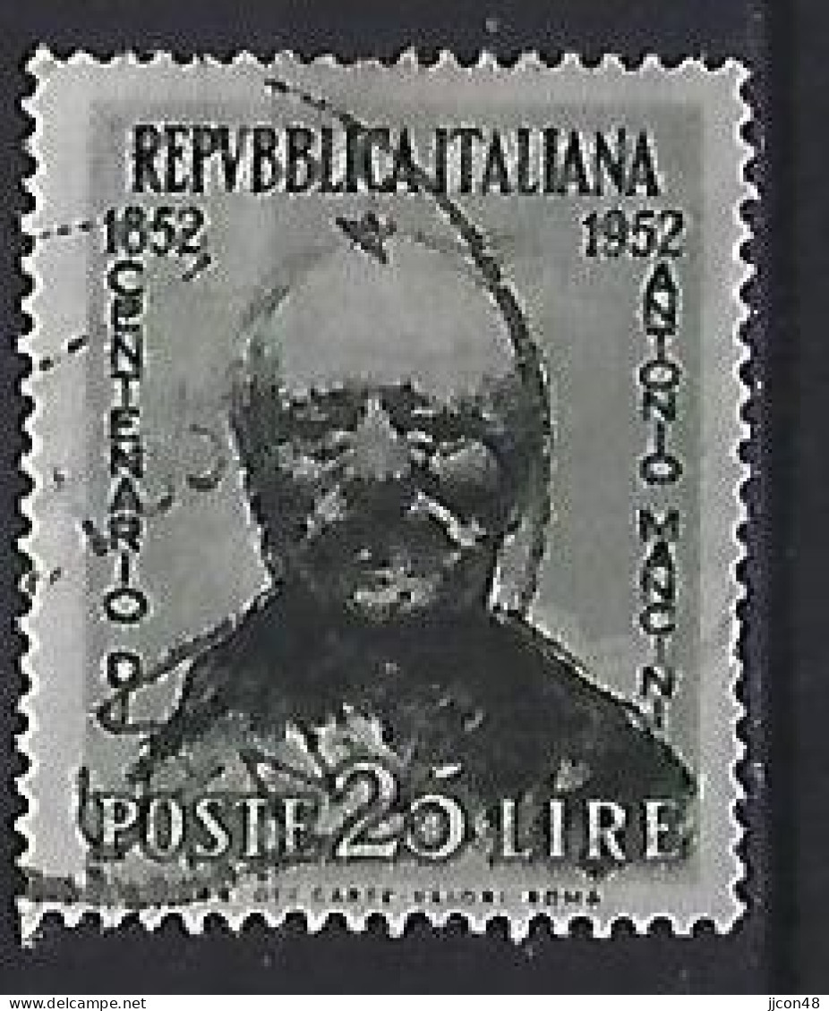 Italy 1952 Antonio Mancini (o) Mi.876 - 1946-60: Oblitérés