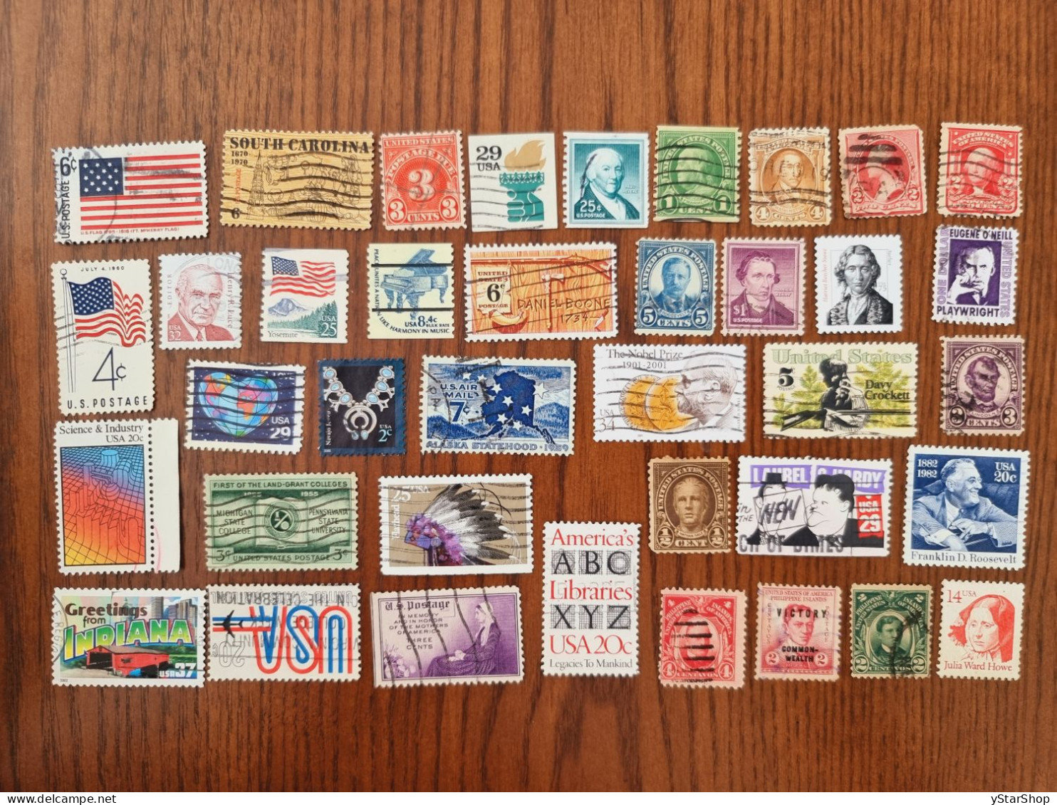 USA Stamp Lot - Used - Various Themes - Collections