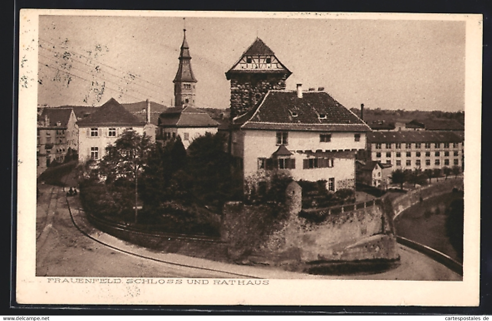 AK Frauenfeld, Schloss Und Rathaus  - Frauenfeld