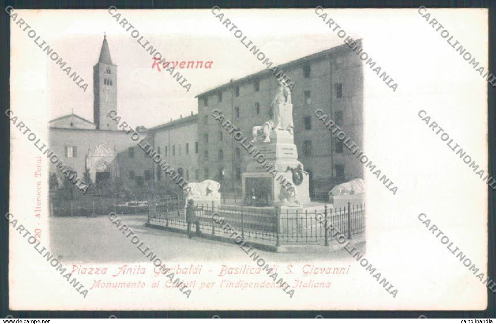 Ravenna Città Garibaldi Cartolina ZT2574 - Ravenna