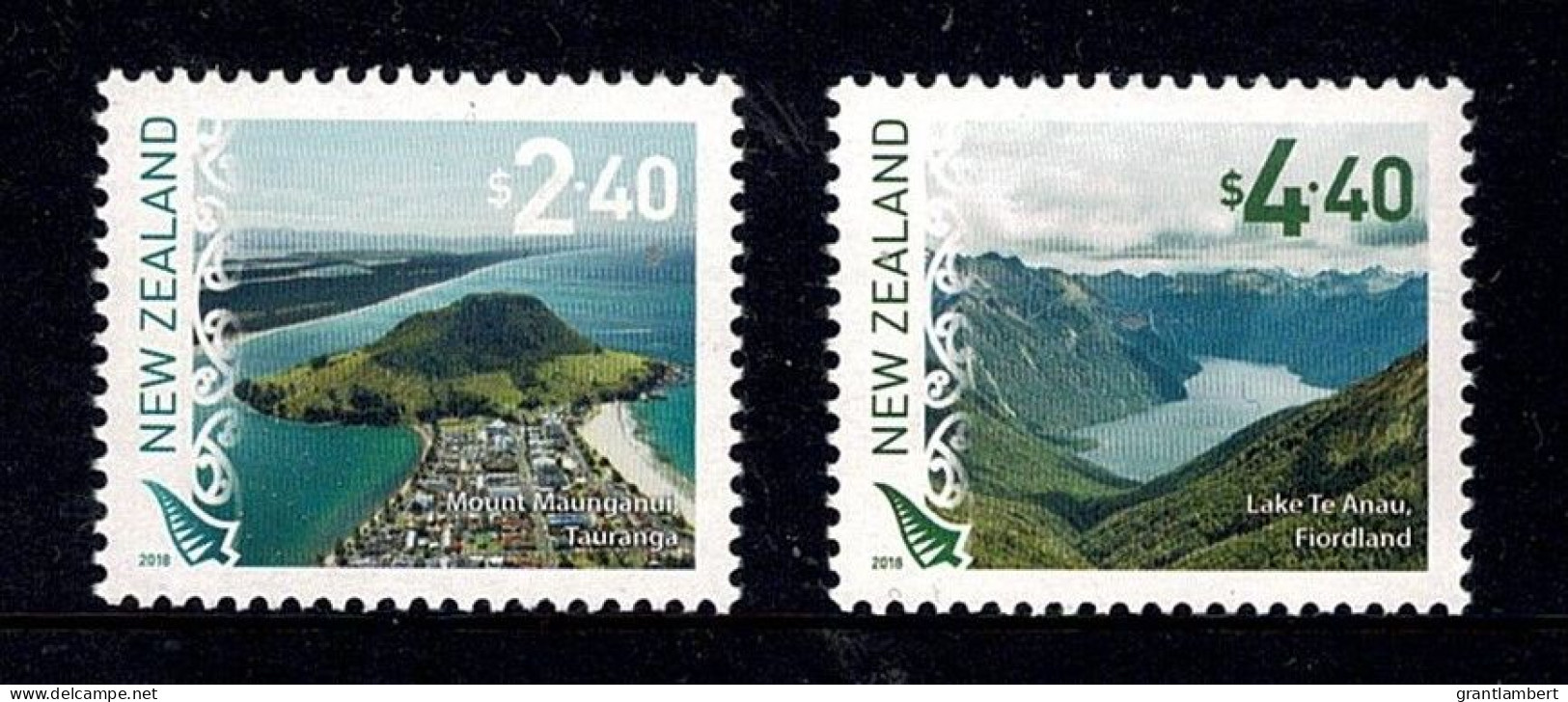 New Zealand 2018 Scenic Definitives  Set Of 2 MNH - Unused Stamps