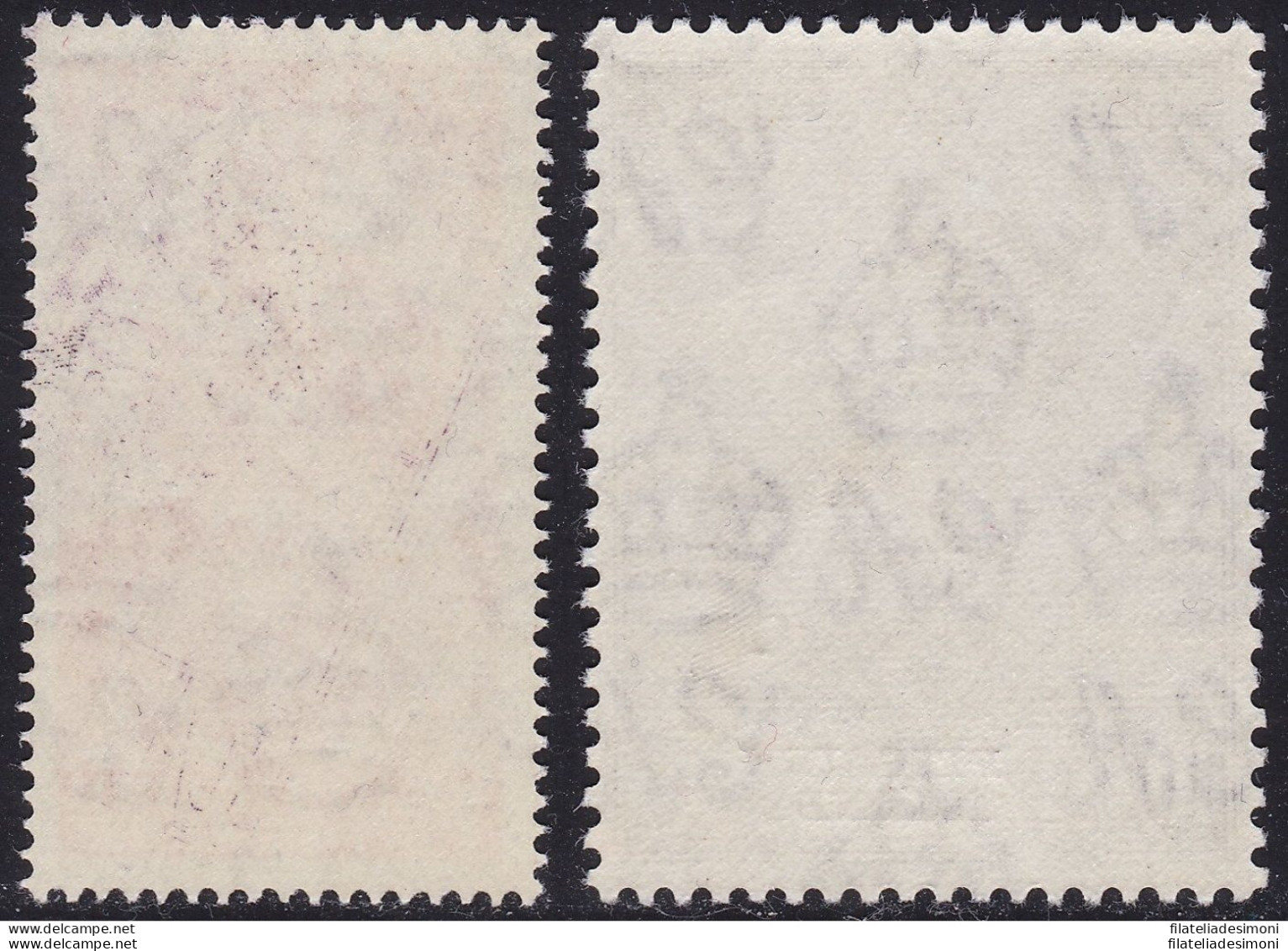 1949 Pitcairn Islands, Stanley Gibbons N. 11/12 - Silver Royal Wedding - Serie D - Autres & Non Classés