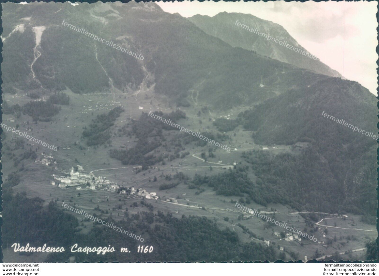 D612 - Cartolina Provincia Di Sondrio - Valmalenco  Caspoggio - Sondrio