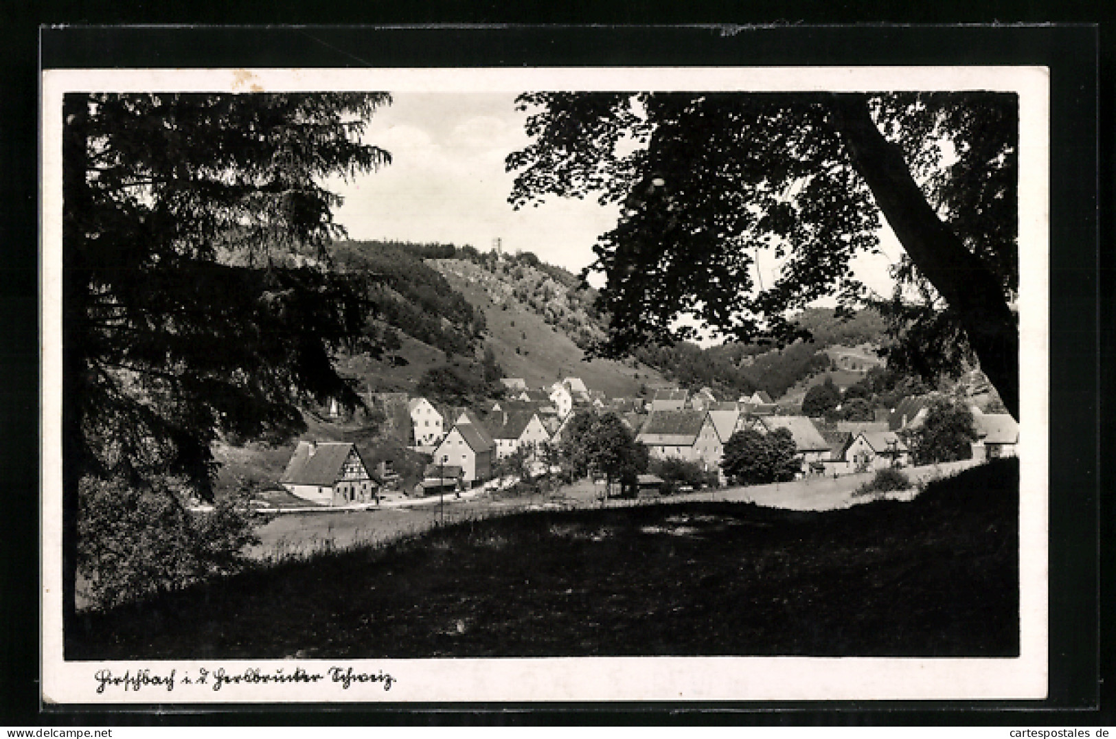 AK Hirschbach I. D. Hersbrucker Schweiz, Ortsansicht  - Hersbruck