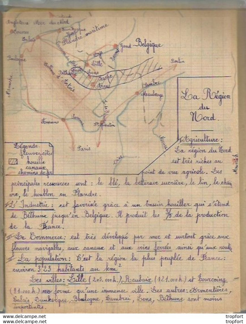 CC // Vintage Cahier écolier Avec Son Protège Cahier Ancien MARINE NATIONALE Cuirassé Torpilleur - Coberturas De Libros