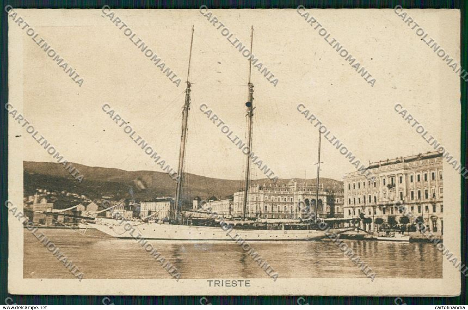 Trieste Città Veliero Cartolina ZC0554 - Trieste