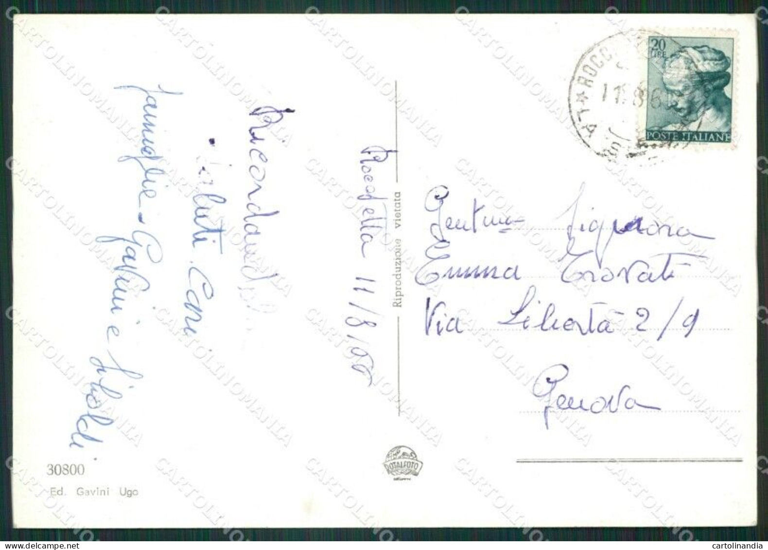 La Spezia Rocchetta Vara Foto FG Cartolina ZK6141 - La Spezia