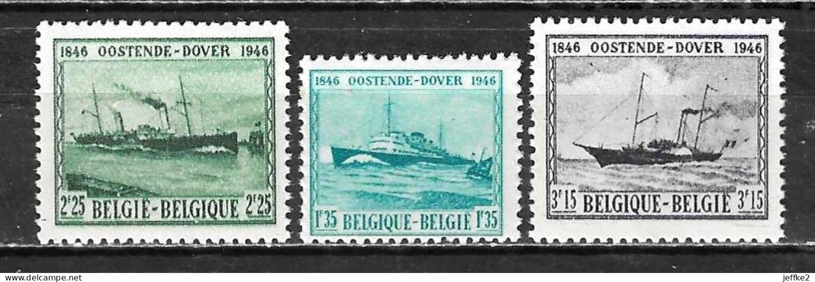 725/27**  Malle Ostende-Douvre - Série Complète - MNH** - LOOK!!!! - Neufs