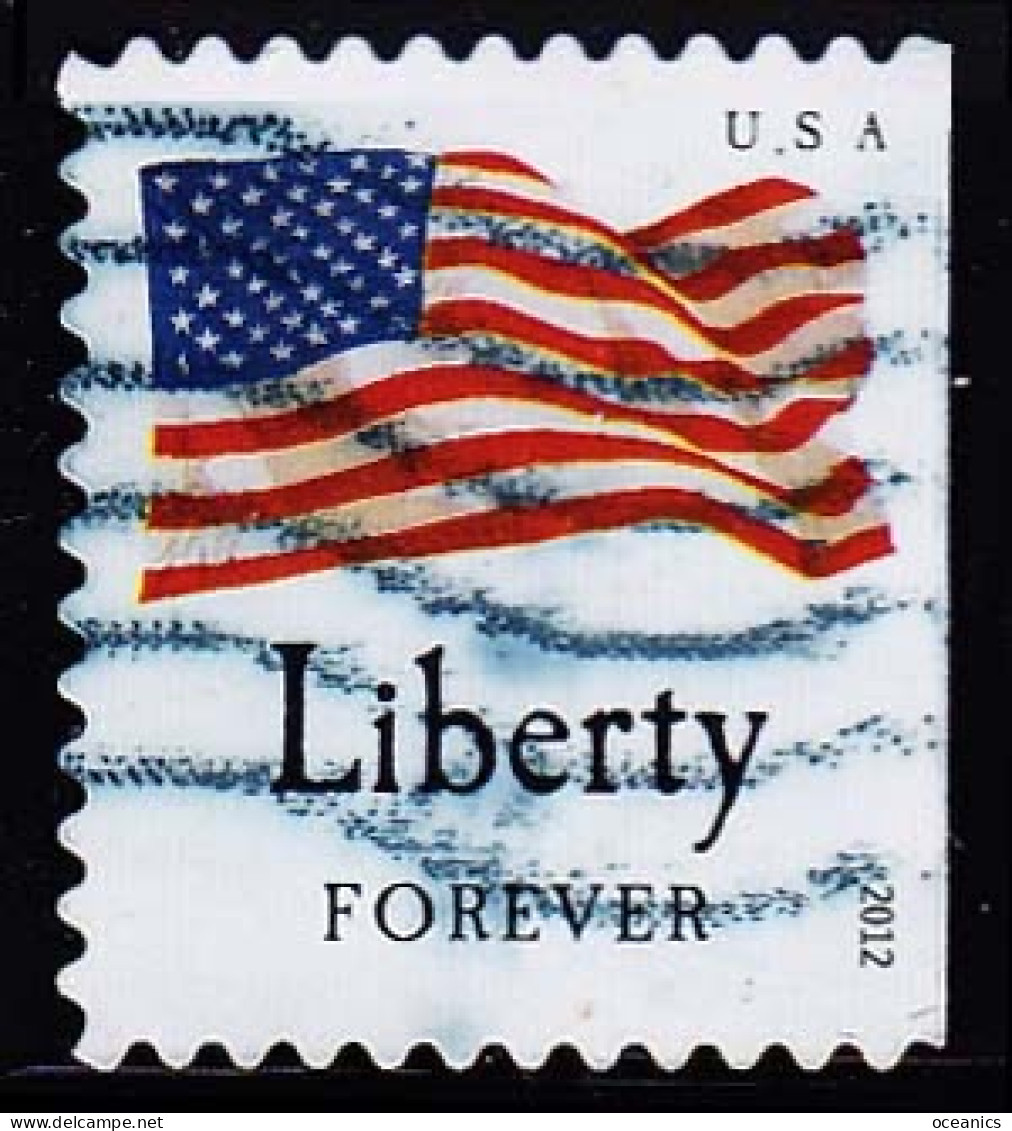 Etats-Unis / United States (Scott No.4674 - Drapeau / US / Flag) (o) Bk Single - Used Stamps