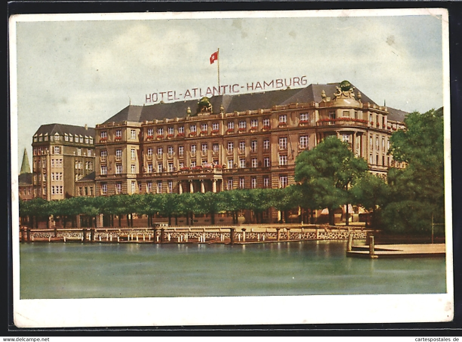 AK Hamburg-St.Georg, Hotel Atlantic Am Aussenalster  - Mitte