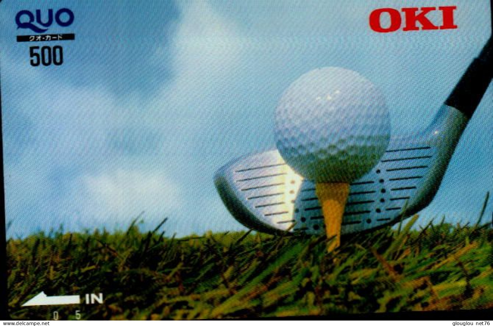 TELECARTE ETRANGERE    GOLF - Sport