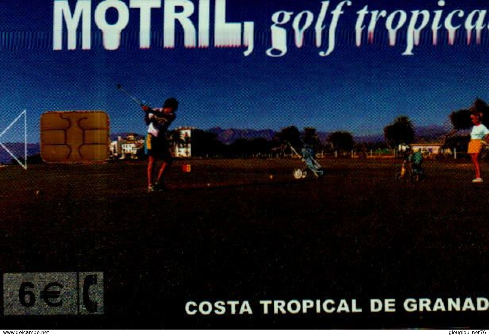 TELECARTE ETRANGERE  MOTRIL.. GOLF TROPICAL - Sport