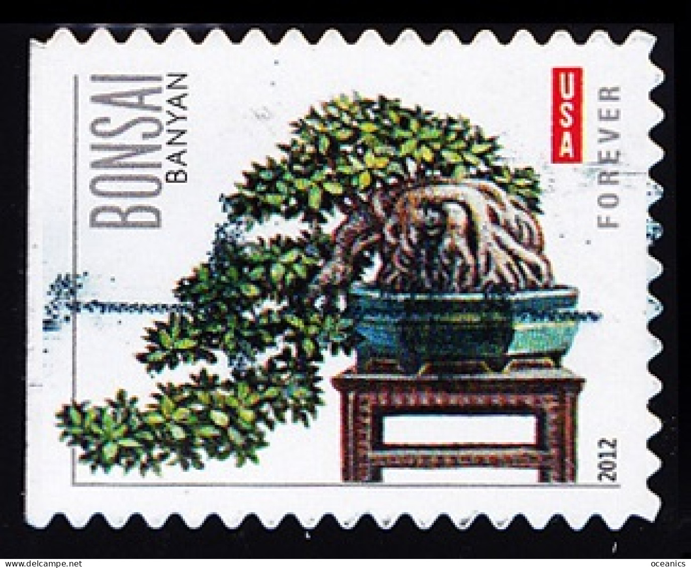 Etats-Unis / United States (Scott No.4620 - Bonsai) (o) P3 SE Left - Gebruikt