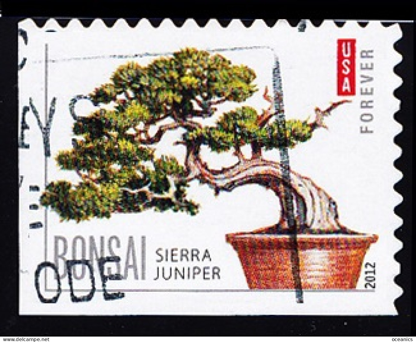 Etats-Unis / United States (Scott No.4618 - Bonsai) (o) P2 Bottom Left - Used Stamps