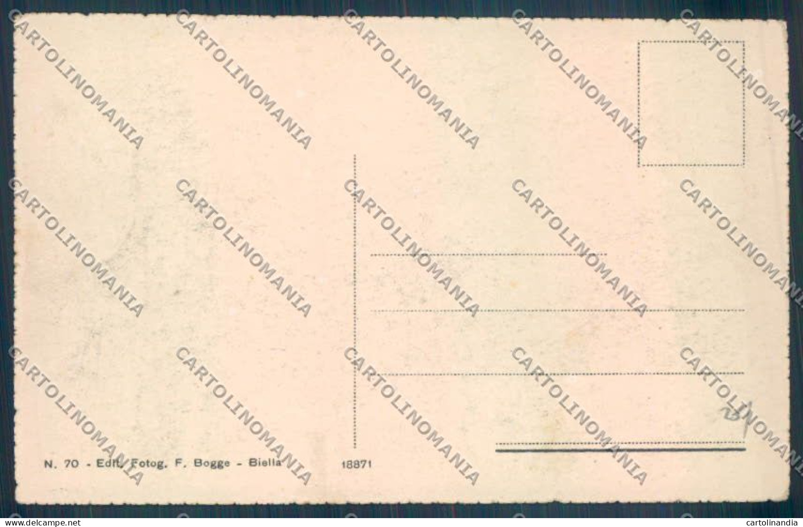 Biella Oropa Rifugio Rosazza Cartolina ZT5557 - Biella