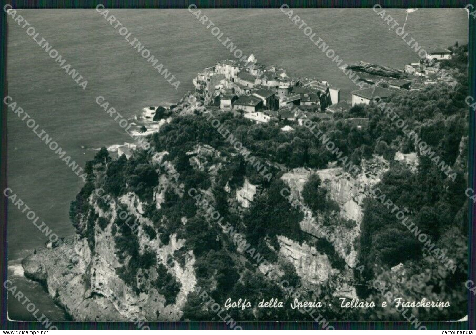 La Spezia Lerici Tellaro Fiascherino STRAPPINO Foto FG Cartolina KB3619 - La Spezia