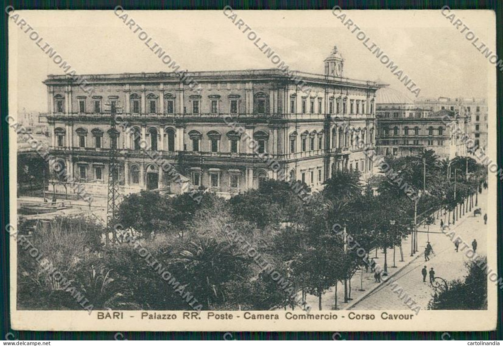 Bari Città Camera Di Commercio Posta E Telegrafi Cartolina ZC1949 - Bari