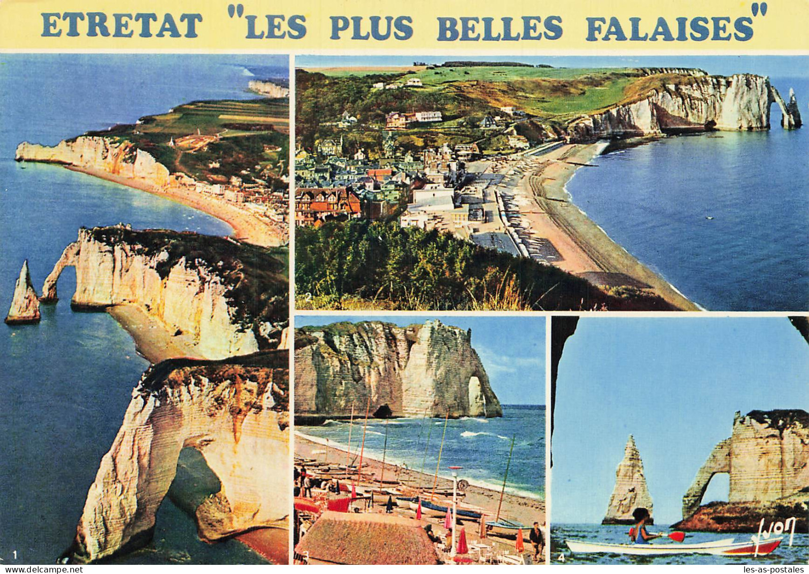 76 ETRETAT LES PLUS BELLES FALAISES - Etretat