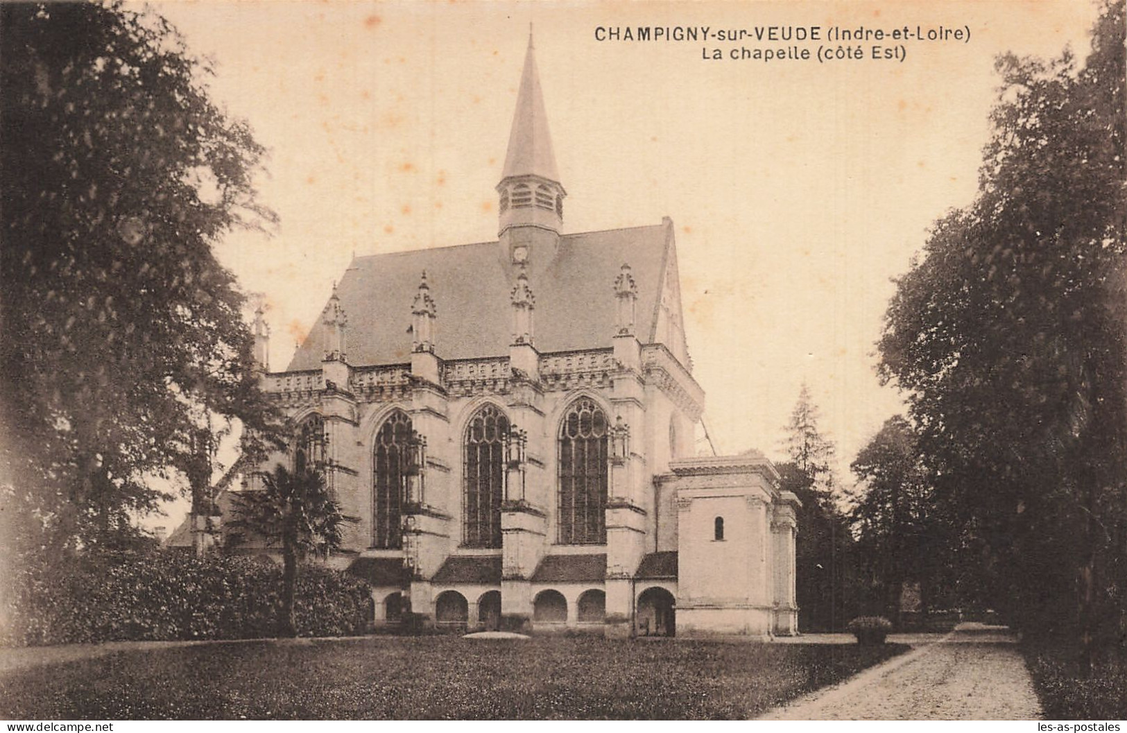 37 CHAMPIGNY SUR VEUDE LA CHAPELLE - Champigny-sur-Veude