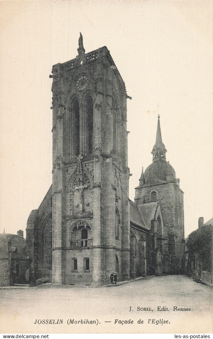 56 JOSSELIN L EGLISE - Josselin