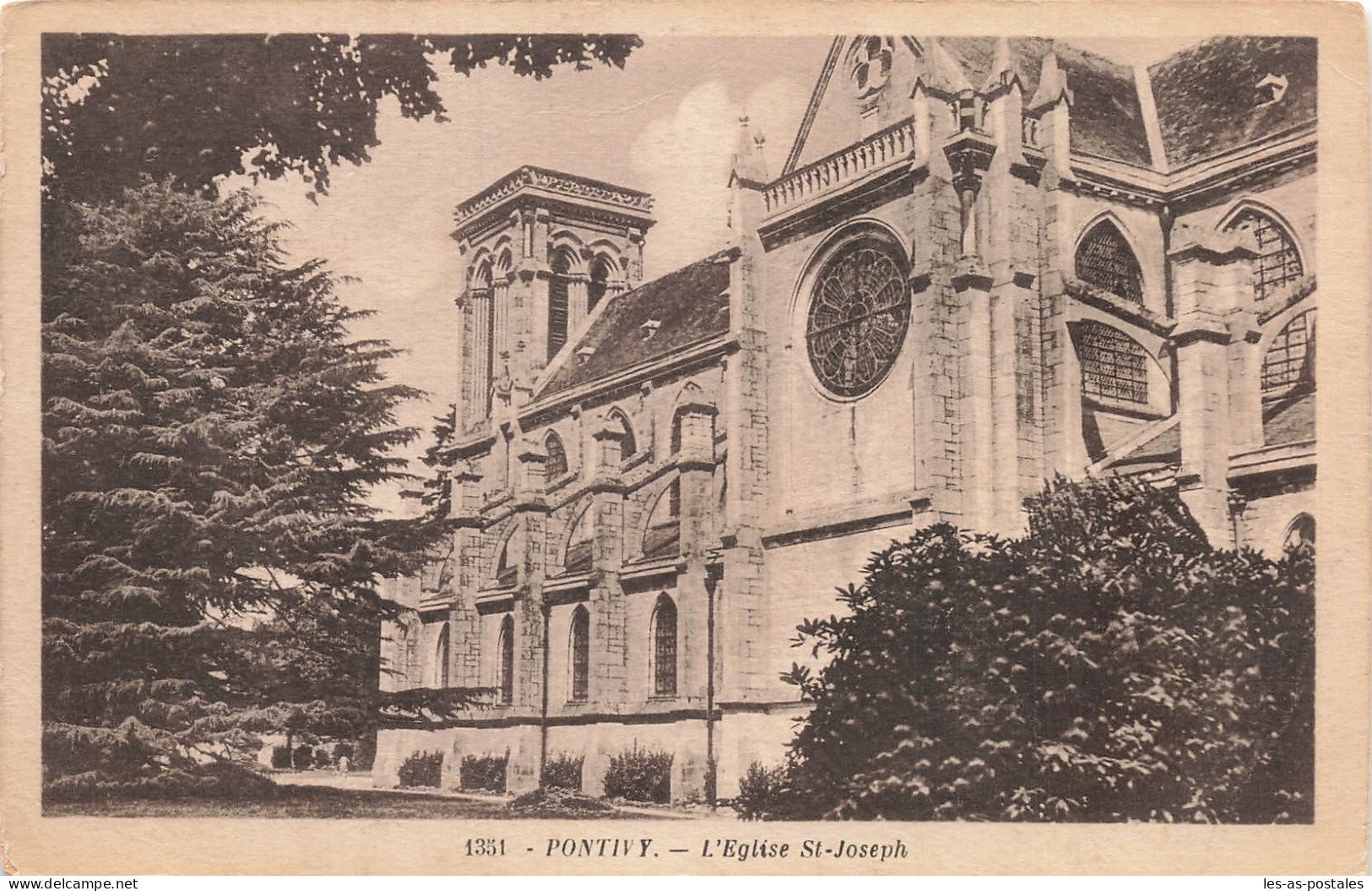 56 PONTIVY L EGLISE SAINT JOSEPH - Pontivy