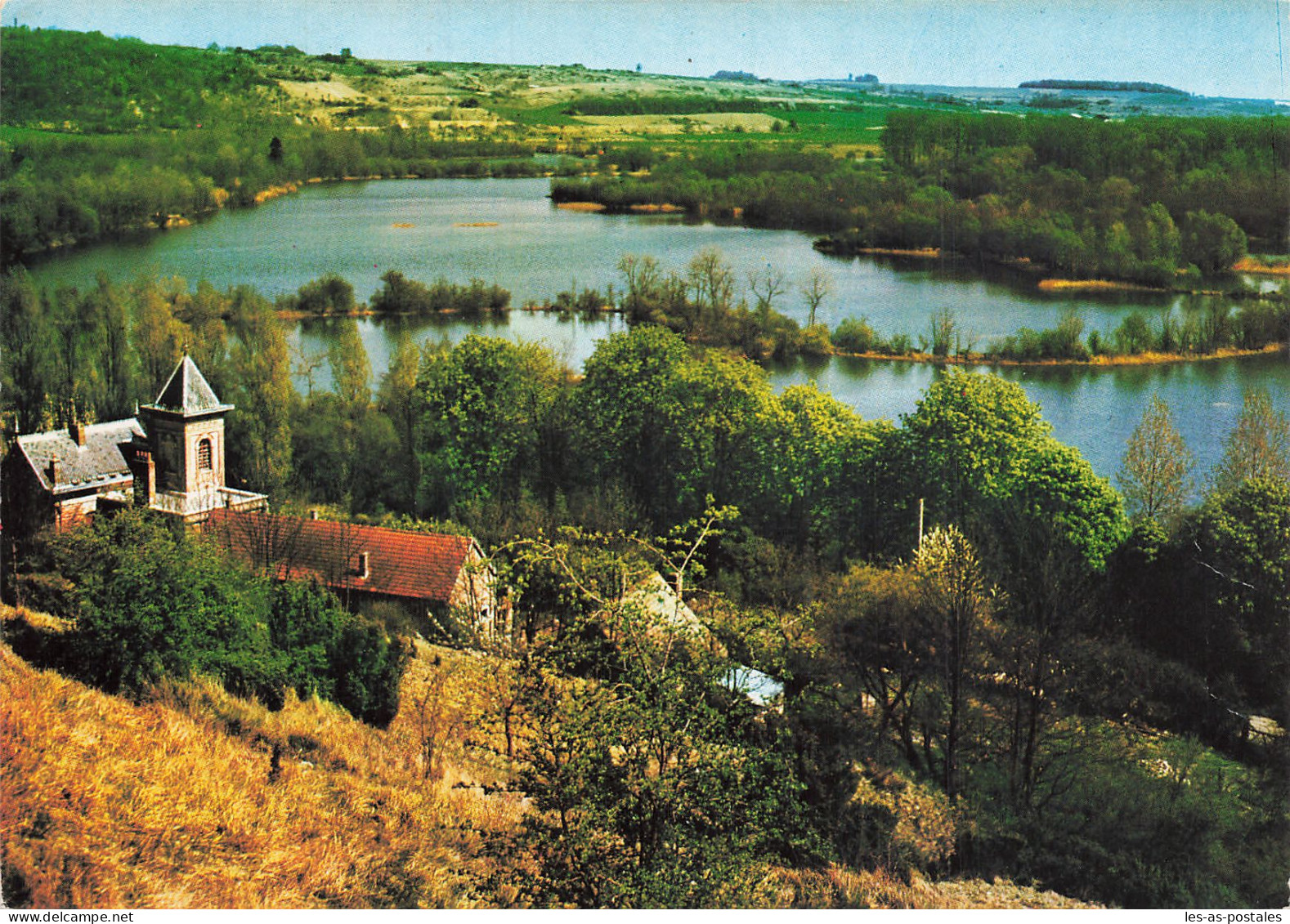 80 CORBIE  VAUX SUR SOMME L ETANG DE LA BARRETTE - Corbie