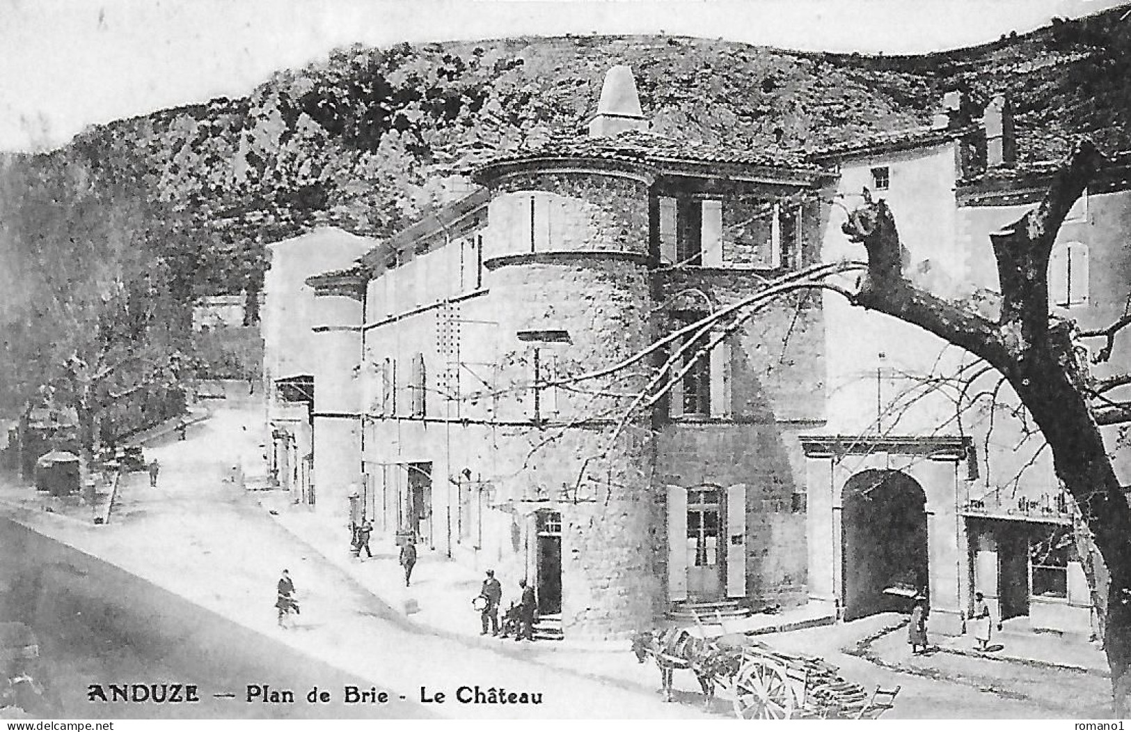 30)  ANDUZE  - Plan De Brie  -  Le Chateau - Anduze