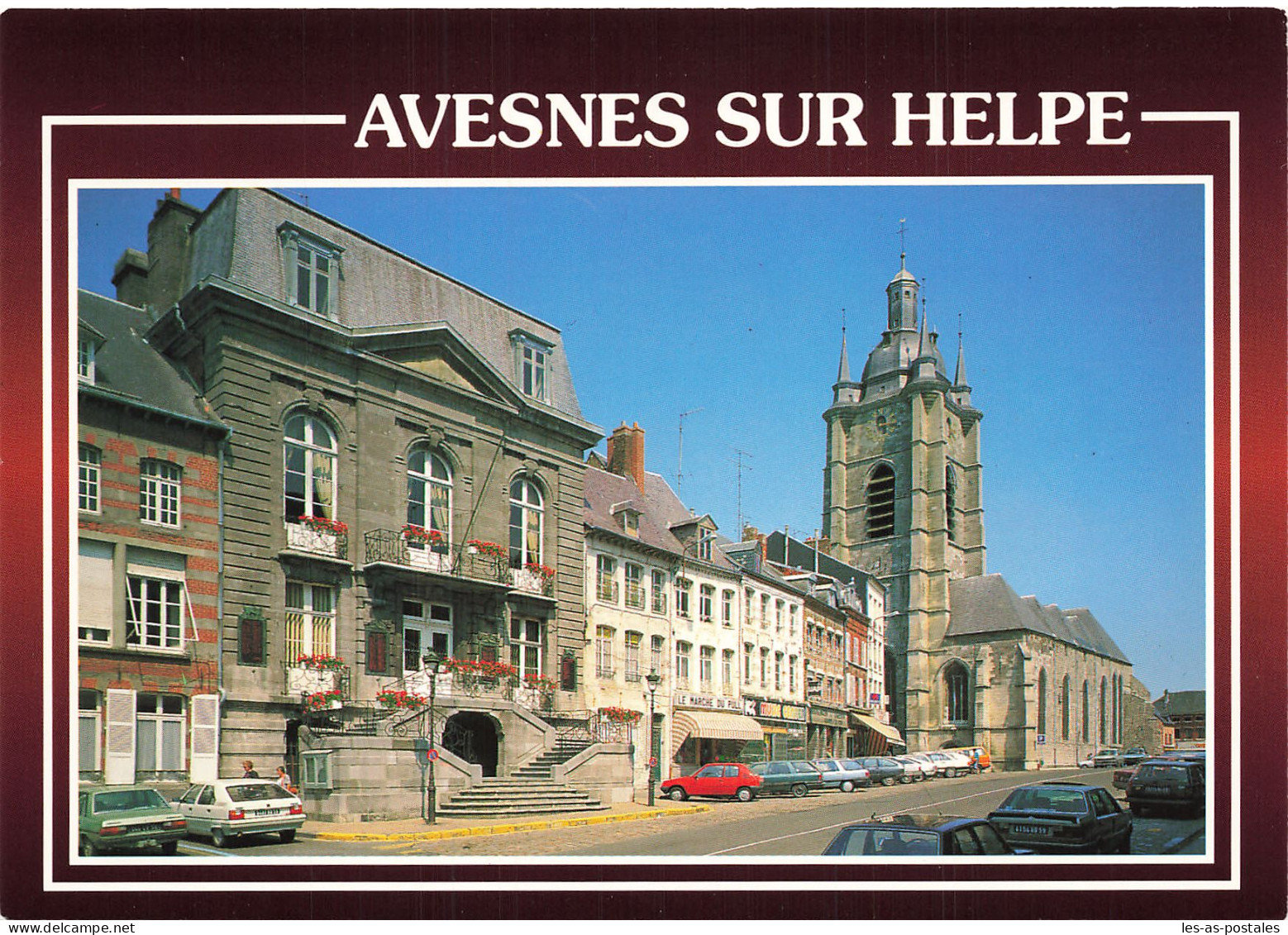 59 AVESNES SUR HELPE L HOTEL DE VILLE - Klein, Catharina