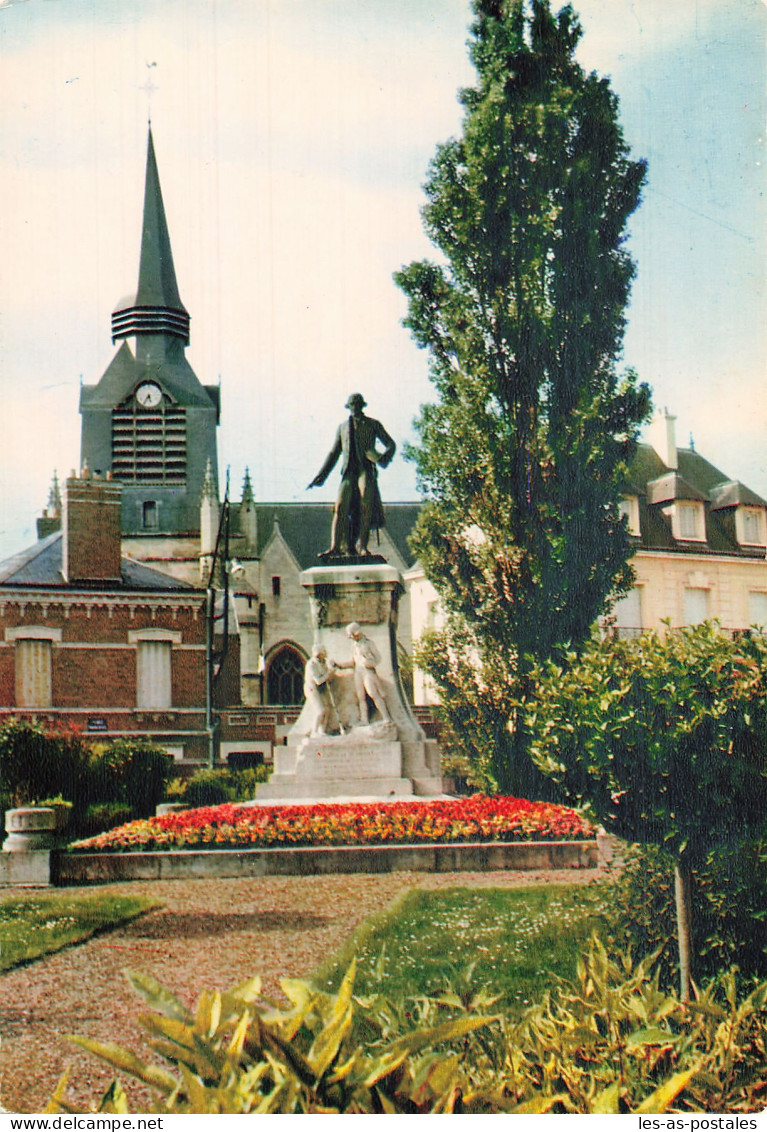 80 MONTDIDIER STATUE PARMENTIER - Montdidier